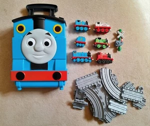 Thomas The Tank Engine & Friends Carry Case, Train Track Magnetic Die Cast Vtg - Picture 1 of 3