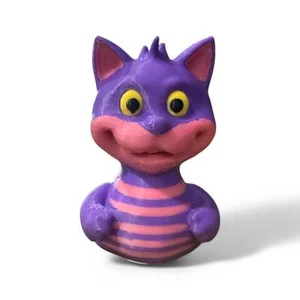 Pato gato de Cheshire - caprichoso país de las maravillas coleccionable - Imagen 1 de 4