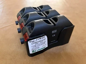 Littelfuse LFJ601003CID Class J Fuseholder 600V 100A Indicating 3 Pole w/ Covers - Picture 1 of 7