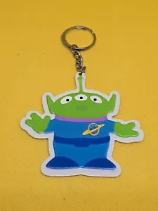 Keyring Key Ring - Vintage Toy Story Alien Disney Pixar Pizza Planet - Picture 1 of 1