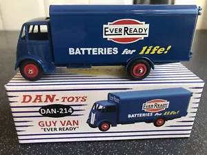 Dinky Supertoys 918/Dan Toys 214 Boxed Guy Van "Ever Ready" Superb! - Bild 1 von 16