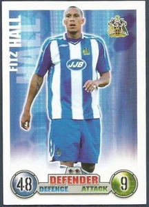 TOPPS MATCH ATTAX 2007-08 TRADING CARD-WIGAN ATHLETIC-FITZ HALL - Picture 1 of 1