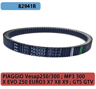 82941R/1G Drive Belt for V PIAGGIO Vesap250/300 MP3 300 aprilia 250 Victoria 300 - Image 1 of 4