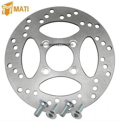 Rotor de disco de freno trasero con pernos de perno para Yamaha YFZ450 2006-2013 YFZ450X 2008 Foto 1 de 4