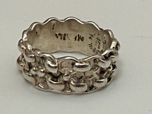 Sterling Silver 925 Ring Jewellery 5.05g Size O - Picture 1 of 5