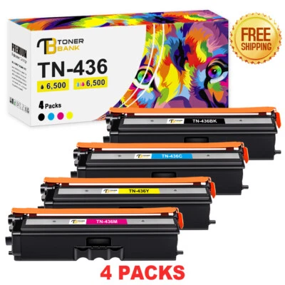 Toner Compatible with Brother TN 436 HL-L8260cdw HL-L8360cdw MFC-L8610cdw Lot - Image 1 of 4