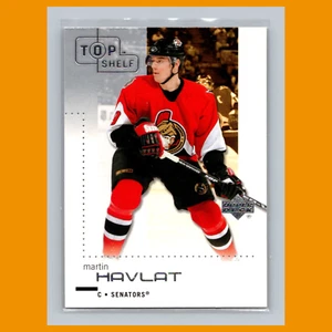 Tarjeta de hockey Martin Havlat #60 2002 Upper Deck Top Shelf Ottawa Senators NHL CASI NUEVA - Imagen 1 de 3
