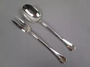 Christofle - Art Deco - posate per insalata / posate da portata - modello: Atlantide - Foto 1 di 23