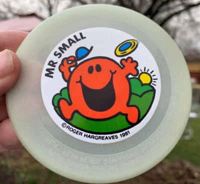 1981 GLOW Mr. Small Roger Hargraves Whamo Mini Disc Golf Frisbee Wham-O #W166 - Image 1 of 4