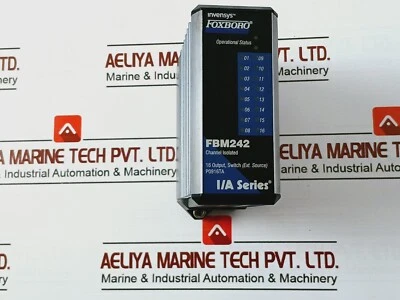 Invensys FBM242 Channel Isolated 16 Output Interface Module P0916TA 8W MAX - Image 1 of 4