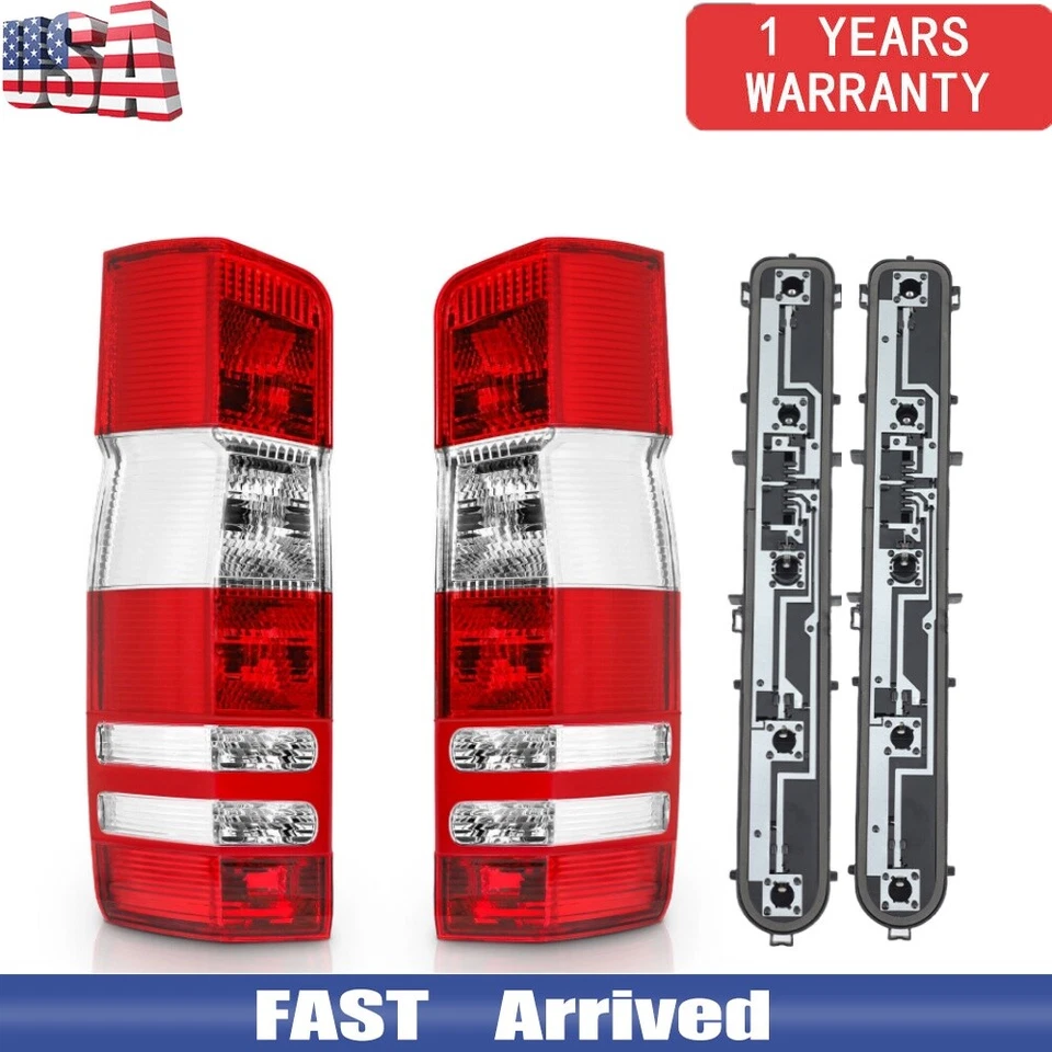 Par de luces traseras con placa de circuito para Mercedes Benz Sprinter 2500 3500 2007-2017 Foto 1 de 4