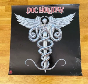 Doc Holliday Album Cover RARE Original Record Store Promo Poster 1981 24x24 - Bild 1 von 9