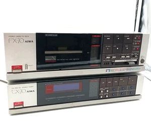 Vintage Aiwa MX70 TX70 FX70 Tuner Amplifier Cassette Deck Mini Component System - Imagen 1 de 4