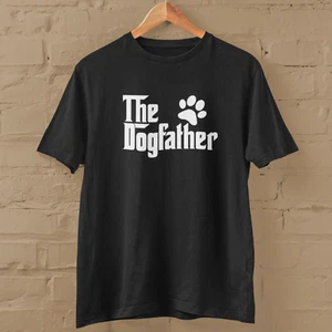 THE DOGFATHER T-SHIRT (Pate Haustiere Haustier Familie Katze Vogel Tier Cockapoo Personal) - Bild 1 von 21