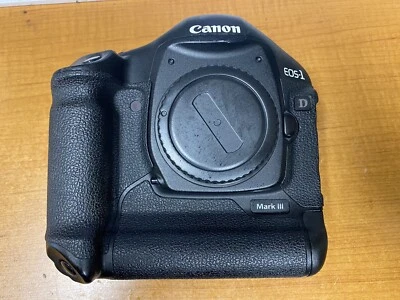 Canon EOS 1D Mark III 10.1MP Digital SLR Camera-( Body Only) Zero Shutter Count - Image 1 of 4
