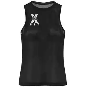 CROSSIFIT KAPPA canotta DONNA in POLIESTERE colore NERO - Picture 1 of 3