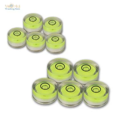 Dosenlibelle 5 Stk, Wasserwaage, Ø 15mm oder 18mm Libelle runde Präzisions Waage - Bild 1 von 4