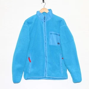 Vintage Patagonia Fleecejacke Größe Medium blau durchgehender Reißverschluss - Bild 1 von 4