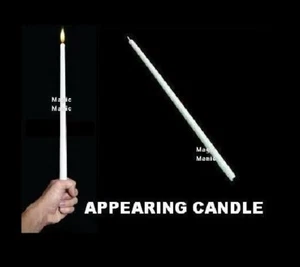 MAGIC APPEARING CANDLE - WHITE - Picture 1 of 1