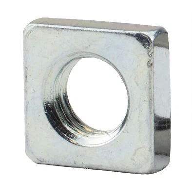 Vierkantmuttern niedrige Form verzinkt DIN 562 M2 M2,5 M3 M4 M5 M6 M8 M10 Set - Bild 1 von 2