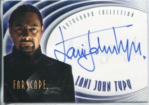 Farscape Season 2 Autograph Card A8 Lani Tupu Full Name [RARE]