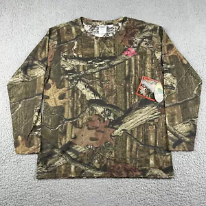 Mossy Oak Shirt Womens Large Camo Break-Up Infinity Long Sleeve Outdoor Ladies - Picture 1 of 9