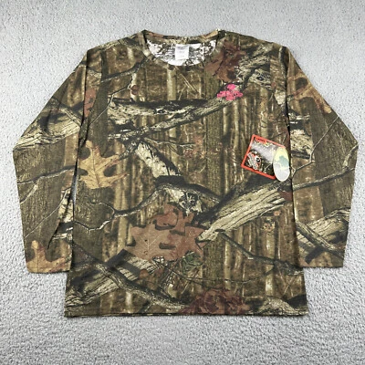 Mossy Oak Shirt Womens Large Camo Break-Up Infinity Long Sleeve Outdoor Ladies - Image 1 of 4