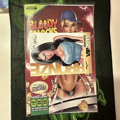 Vitrina de bocadillos sangrientos Zenescope Paul Green a 100 clasificación Z difícil de encontrar🔥🔥🔥 Foto 1 de 4