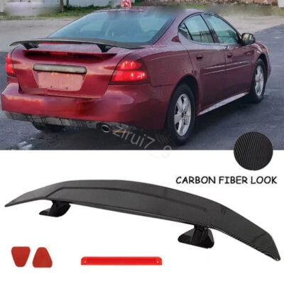 Carbon Style 46'' Rear Trunk Spoiler GT Racing Wing Lip For Pontiac Grand Prix - Изображение 1 из 4