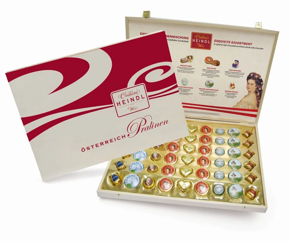 Heindl Austria Chocolates Wooden Case - Image 1 of 1