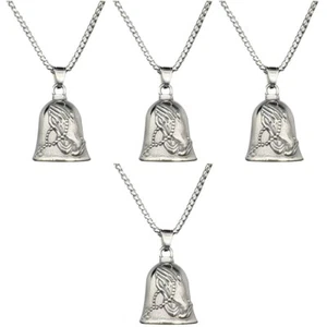 Punk Bell Necklace Bell Charm Gothic Bell Hanging Bell Decor - Picture 1 of 12