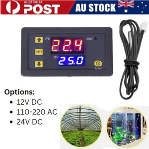 W3230 12V/110-220V Digital Temperature Controller Temp Sensor Thermostat Control - Picture 1 of 12