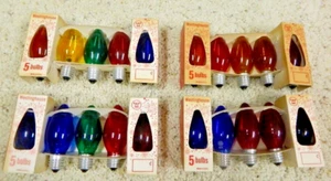 Vintage Westinghouse Christmas Clear Bulbs D15 C-9 1/2  Lot 20 New Old Stock #1 - Picture 1 of 3