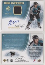 2007-08 SP Authentic Rookie Review /100 Jonathan Cheechoo #RR-JC Patch Auto