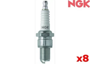 NGK Spark Plug Racing FOR Renault Fuego 1983-85 1.6 Turbo (1365) Coupe B8EG x8 - Picture 1 of 1