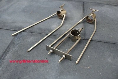 GRILL INTERNATIONAL Seitenhaken Rückenhaken Lammgrill Spanferkelgrill Drehgrill Rotisserie Grill BBQ