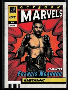 2022 Donruss UFC Octagon Marvels #16 Francis Ngannou - Picture 1 of 2