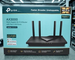 TP-Link AX3000 WiFi 6 Router (Archer AX55 Pro) - 2 x 2.5Gbps Ports — New - Picture 1 of 12