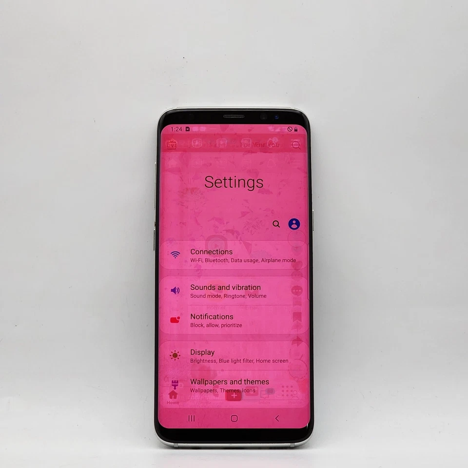 Samsung Galaxy S8 G950U 64 GB plata ártica (espectro/desbloqueado) Foto 1 de 4