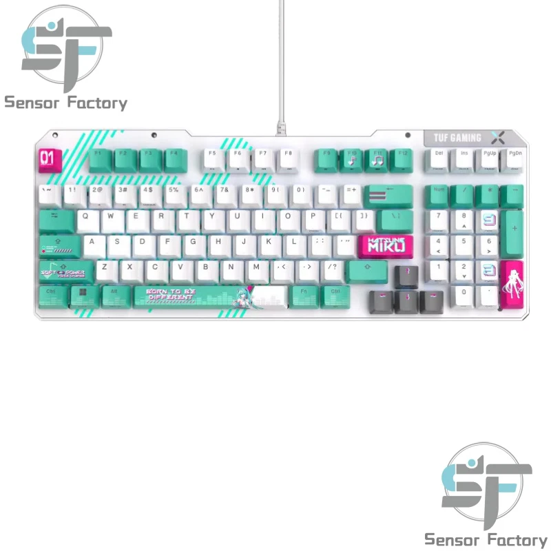 ASUS TX Wired Gaming TX98 Mechanical Keyboard Hatsune Miku Edition Fast Delivery - Image 1 of 4