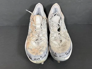 Botines usados Andy Pages de los Dodgers de Los Ángeles firmados automáticamente 2024. - Imagen 1 de 7