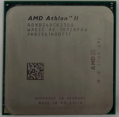 AMD Athlon II X2 B24 Desktop CPU Processor- ADXB24OCK23GQ - Image 1 of 2
