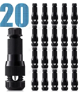 SUNVIE Niederspannung Fastlock Drahtverbinder für Landschaftsbeleuchtung Wegeleuchten - Bild 1 von 3