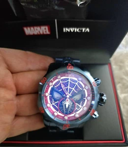 Orologio Invicta Marvel Spiderman Uomo Quarzo 32461 NUOVO Come Nuovo Edizione Limitata #324 - Foto 1 di 10