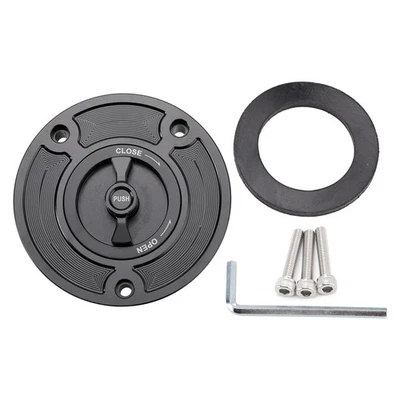 Quick Release Fuel Gas Tank Cap For Suzuki GSXR 600 GSX-R 750 1000 2004-2025 - Image 1 of 4