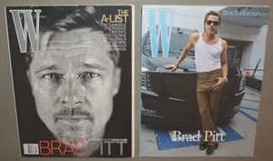 2 issues of W magazine - Brad Pitt - 2009, 2020 - Picture 1 of 1
