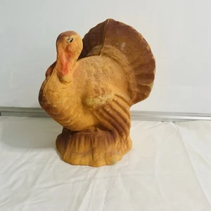 VTG Egg Carton Papier Mache ATCO Thanksgiving Turkey 1930's Era Candy Container - Picture 1 of 6