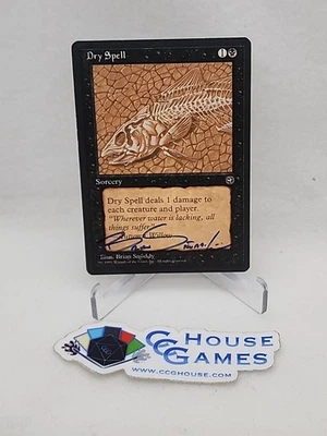 Dry Spell SIGNED FULL VINTAGE SIGNATURE Brian Snoddy Homelands  MTG *CCGHouse* - Image 1 of 4