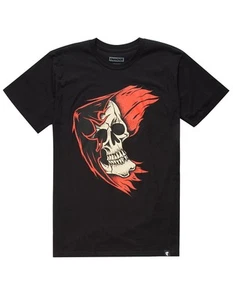 Famous Stars And Straps REAPER BADGE Men's Short Sleeve T-Shirt Black Small - Picture 1 of 2