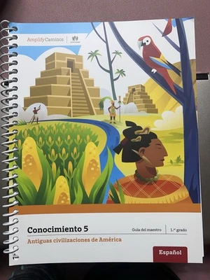 Amplify Caminos, Conocimiento 5, Guía Del Maestro, Grade 1, Spanish Edition - Image 1 of 4